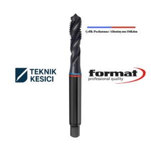 FORMAT M5 Helis HSS-Co5 Siyah Makine Kılavuzu