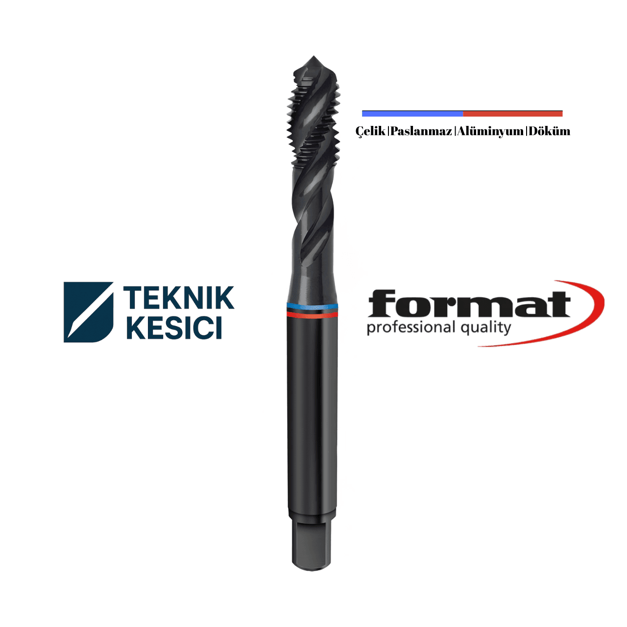 1 - Teknik Kesici Makina Kılavuzu (Tap) FORMAT M5 | DIN 371 / DIN 376