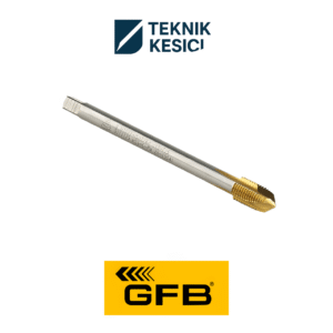 GFB HSS Titanyum Düz İnce Diş Makine Kılavuzu M12 x 1,25