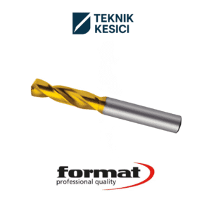 Format O100 Mm Karbur Tin Kapli Kisa Matkap Ucu