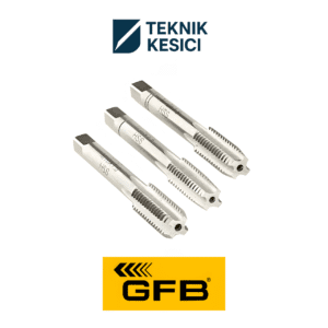 GFB HSS 3’lü El Takım Kılavuzu 1/8 x 40 (UNC)