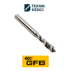 GFB HSS E Kobalt Helis Makine Kılavuzu (35 Derece) M12 x 1,75 (DIN 376)