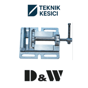 D&W Alman Tipi Sütunlu Matkap Mengenesi (150×142 mm)