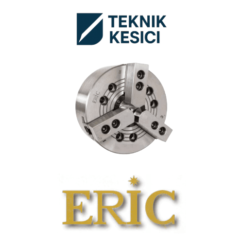 BÜYÜK AÇIK MERKEZLİ 3 AYAKLI HİDROLİK AYNA - eric - Teknik Kesici Eric Büyük Açık Merkezli CNC Hidrolik Torna Aynası 3 Ayak 6" x 3 BA3K06A05