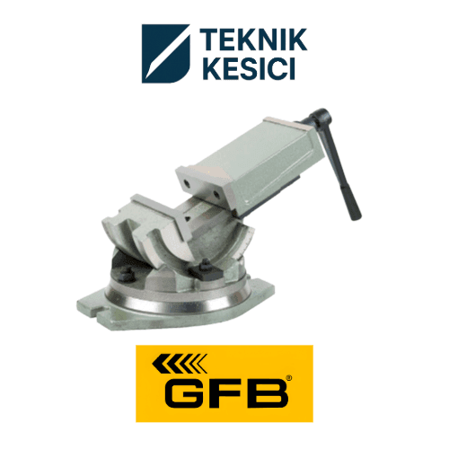 GFB İki Açılı Mengene - Teknik Kesici GFB İki Açılı Mengene