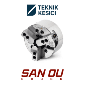 SAN OU CNC Hidrolik Torna Aynası 3 Ayak 10"-254/3-A8 CNC Hidrolik