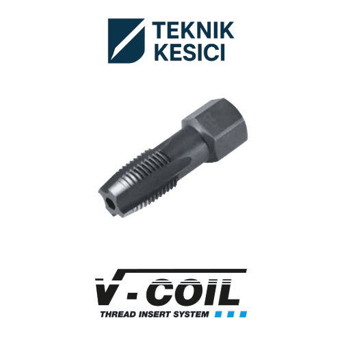 HexTap OS for oil drain screw threads - Teknik Kesici V-COIL HexTap OS Kılavuz M13 x 1.5 | STI Kılavuz Helicoil