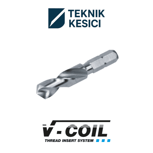 STI-Drills V-COIL rapid - Teknik Kesici V-COIL rapid Matkap 2.6 mm | STI Matkap Helicoil