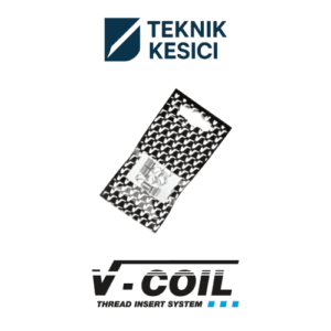 V-COIL Refill Pack M24x3 2D (5'li) Helicoil Yedek