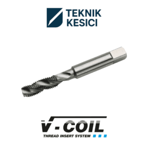 STI-Machine Taps (Spiral Flute) for Wire-Thread-Inserts ISO 2 (6H) - Teknik Kesici V-COIL STI Kılavuz - STI-Machine Taps (Spiral Flute) - M3 x 0.5 | STI Kılavuz Helicoil