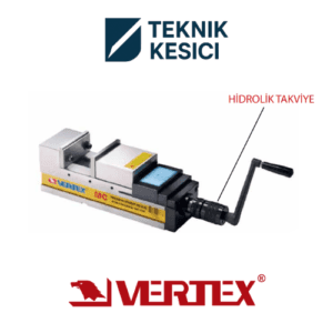 Vertex HİDROLİK MC MENGENE - Teknik Kesici Vertex Hidrolik MC Mengene (130×125 mm)