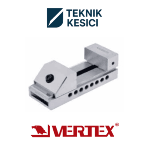 Vertex PİMLİ HASSAS TEZGAH MENGENESİ - Teknik Kesici Vertex Pimli Hassas Tezgah Mengenesi (34×84 mm)