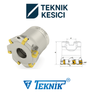 Teknik 100° Tarama Başlığı D063 d22 Z07 ENMX 06 IK