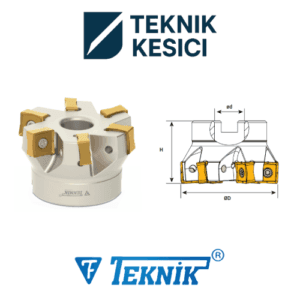 Teknik 88° Tarama Başlığı D160 d40 Z12 SNHU 12