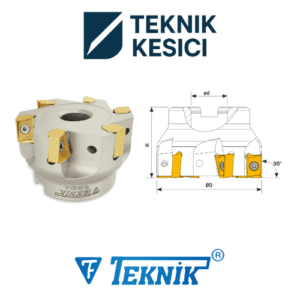 Teknik 90° Tarama Başlığı D040 d16 Z03 ANKX 17