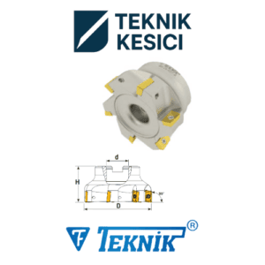 Teknik 90° Tarama Başlığı D050 d22 Z05 AP-16