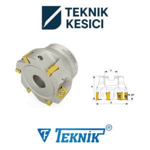 Teknik 90° Tarama Başlığı D100 d32 Z09 LNMX 10