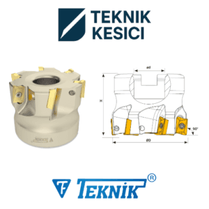 90° R390-11T3 - Teknik Kesici Teknik 90° Tarama Başlığı D040 d16 Z05 R390 11