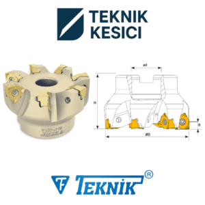Teknik 90° Tarama Başlığı D063 d22 Z06 WNEX 08