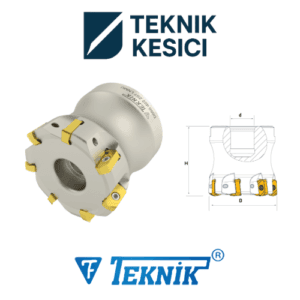 Teknik 90° Tarama Başlığı D063 d22 Z09 LNMU 03