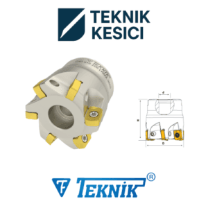 Teknik 90° Tarama Başlığı D063 d22 Z09 LNMX 06 IK