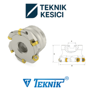Teknik Yuvarlak Uçlu Tarama Başlığı D063 d22 Z06 RPMW 10