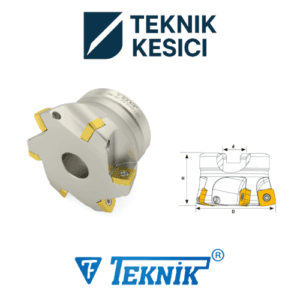 Teknik 90° Tarama Başlığı D080 d27 Z06 SDMT 12