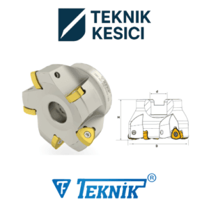 Teknik 90° Tarama Başlığı D125 d40 Z07 WNMX 13