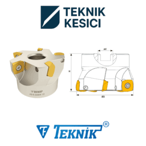 Teknik Yuvarlak Uçlu Tarama Başlığı D063 d22 Z05 ZDEW 12