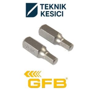 GFB Allen Otomotiv Bits Uç Kısa HEX12 x 30 mm