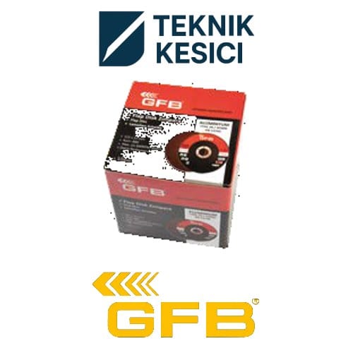 GFB Alüminyum Flap Disk Zımpara NK 115 - Teknik Kesici GFB Alüminyum Flap Disk Zımpara NK 115 mm 120 Kum