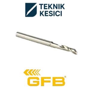 GFB Alüminyum Freze Ucu (Arkası Kalın Normal) 8 x 100 mm