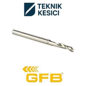 GFB Alüminyum Freze Ucu (Ucu İnce) 4 x 80 mm