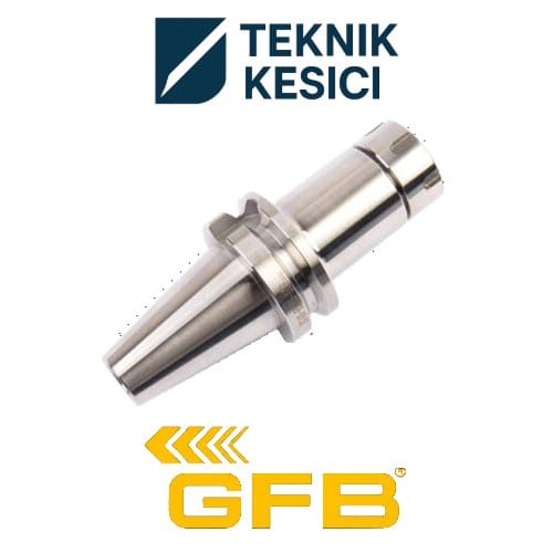 GFB BT 40 Pens Başlığı - Teknik Kesici BT 40 Pens Başlığı 40 - ER40 - GFB 5003