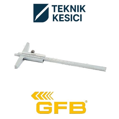 GFB Derinlik Kumpası 150 x 002 - Teknik Kesici GFB Derinlik Kumpası 300 x 0,02 mm
