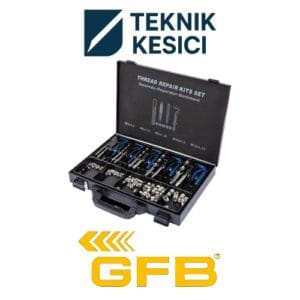 131 Parçalı Helicoil Diş Tamir Seti M5 - M12 - GFB 6525