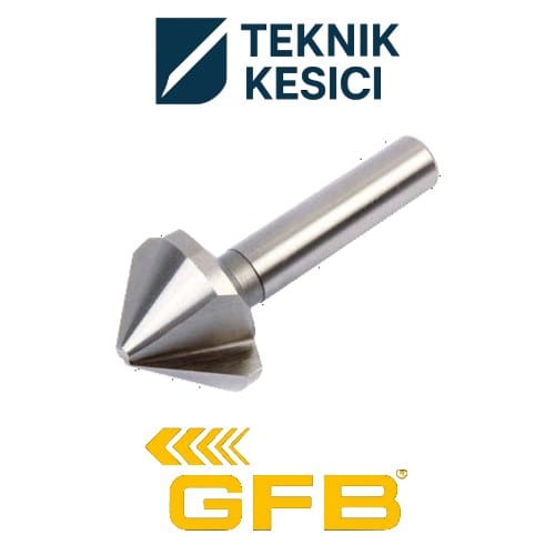 GFB HSS Havşa Freze 90 Derece 83 - Teknik Kesici GFB HSS Havşa Freze 90 Derece 16,0 mm