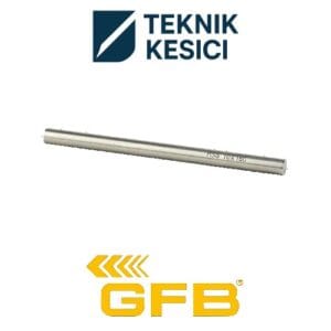 GFB HSS Trapez Keski Kalemi Zavyeli 12 - 3 x 4 x 160 - Teknik Kesici GFB HSS Patograf Kalemi (Yuvarlak) 8 x 160 mm
