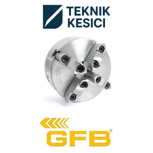 GFB İmalat Ayaklı Torna Aynası 4 Ayak - Teknik Kesici Torna Aynası 4 Ayak K 12 - 630/4 - GFB 2626