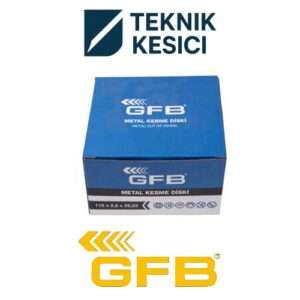 GFB Inox Kesici Taş 180 x 1,6 x 22,23 mm