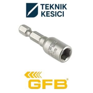 GFB Manyetik Somun Lokması Çin 7 x 45 - Teknik Kesici GFB Manyetik Somun Lokması (Çin) 12 x 45 mm