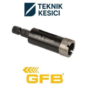 GFB Mermer -Granit Delme Panç - Hex 18 mm