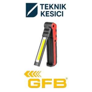 GFB Mıknatıslı Taban Büyük Led Lamba - Teknik Kesici Şarjlı Büyük Led Lamba - GFB 5851