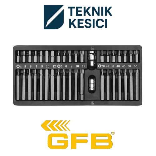 GFB SDS Lokma Adaptörü Hex Lokma Adaptörü 12 - Teknik Kesici HEX Lokma Adaptörü 1/4 x 65 - GFB 2566