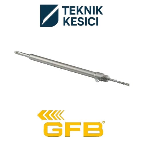 GFB SDS Plus - SDS Max Panç Adaptörü 200 - Teknik Kesici GFB SDS Plus - SDS Max Panç Adaptörü 350 mm (SDS Max)