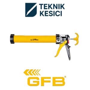 GFB Silikon Tabanca Alüminyum - Teknik Kesici Profesyonel Alüminyum Silikon Tabanca - GFB 5121
