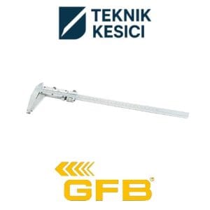 GFB Uzun Çift Çeneli Kumpas 300 x 005 - Teknik Kesici GFB Uzun Çift Çeneli Kumpas 1000 x 0,05 mm