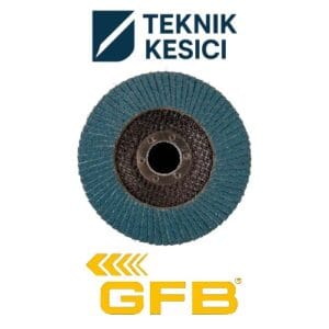 GFB Zirkonyum Flap Disk Zımpara ZK 115 mm 120 Kum