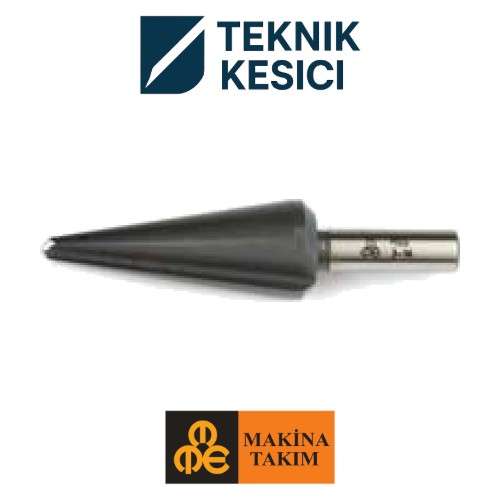 MTE Konik Sac Delme Matkabı Nr 1 - Teknik Kesici Konik Sac Delme Matkabı Nr 1 - MTE B00319990646