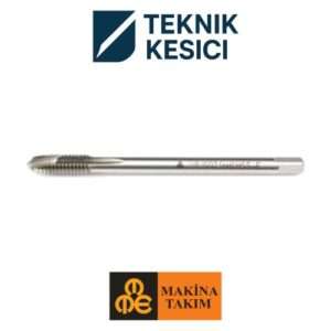 Metrik Normal Vidalı Eğik Ağız Bilemeli Makina Kılavuzu M3x0,5 (B00105770300) - MTE B00105770300